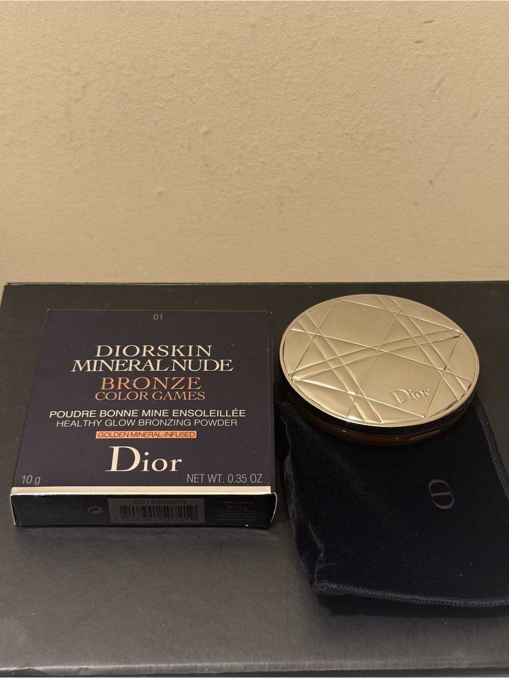 BNIB Dior Diorskin Mineral Nude Bronze Color Games Summer 2020 01 Light Flame - Picture 3 of 13